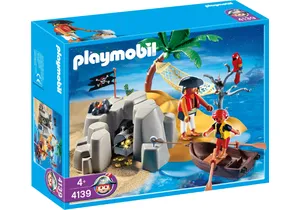 Produktbild von Playmobil 4139  Pirates KompaktSet Pirateninsel