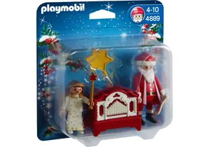 Playmobil 4889    Engelchen mit Nikolaus und Leierkasten