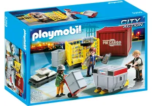 Produktbild von Playmobil 5259  City Action  Cargo-Team mit Ladegut