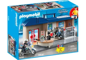 Produktbild von Playmobil 5299  City Action Mitnehm Polizeizentrale