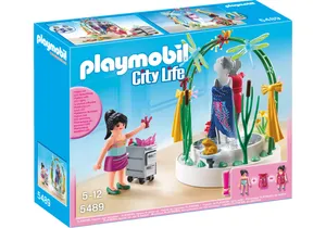 Playmobil 5489 City Life Dekorateurin mit LED-Podest