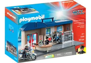 Produktbild von Playmobil 5689  City Action Mitnehm Polizeistation
