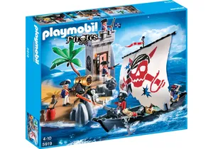 Produktbild von Playmobil 5919  Pirates  Piratenangriff auf die Soldatenbastion