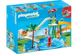 Produktbild von Playmobil 6669  Family Fun  Aquapark mit Rutschentower