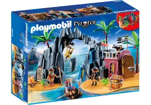 Produktbild von Playmobil 6679  Pirates  Piraten-Schatzinsel