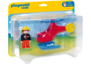 Produktbild von Playmobil 6789 1-2-3   Feuerwehrheli