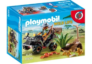 Produktbild von Playmobil 6939  Wild Life  Wilderer mit Quad