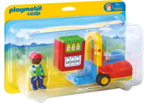 Produktbild von Playmobil 6959 1-2-3   Gabelstapler