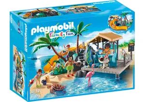 Produktbild von Playmobil 6979  Family Fun  Karibikinsel mit Strandbar