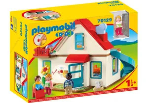 Produktbild von Playmobil 70129 1-2-3   Einfamilienhaus