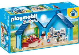 Produktbild von Playmobil 70219  Family Fun  Aufklapp Ferienhaus