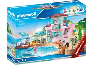Produktbild von Playmobil 70279  Family Fun  Eisdiele am Hafen