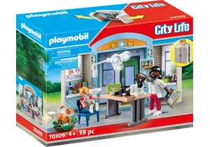 Produktbild von Playmobil 70309  City Life Spielbox Tierarzt