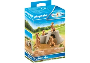 Produktbild von Playmobil 70349  Family Fun  Erdmännchenkolonie