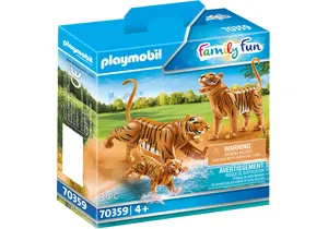 Produktbild von Playmobil 70359  Family Fun  2 Tiger mit Baby