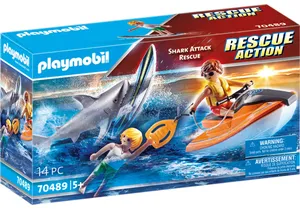 Produktbild von Playmobil 70489  Rescue Action  Shark Attack Rescue