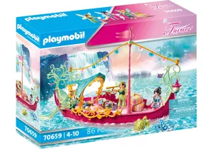 Produktbild von Playmobil 70659  Fairies  Romantisches Feenboot