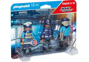 Produktbild von Playmobil 70669  City Action  Figurenset Polizei
