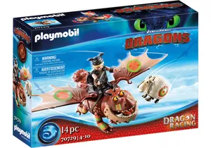 Playmobil 70729 Dragons Dragon Racing: Fischbein und Fleischklops