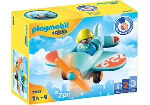 Produktbild von Playmobil 71159 1-2-3   Flugzeug