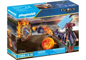 Playmobil 71189 Pirates Geschenkset Pirat mit Kanone