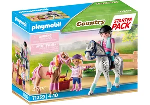 Playmobil 71259 Country Starter Pack Pferdepflege