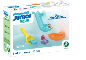 Produktbild von Playmobil 71689 Junior   Aqua Fangspaß mit Meerestierchen