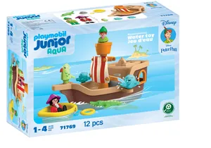 Produktbild von Playmobil 71769    Peter Pans Piratenschiff mit Wasserspritzspaß