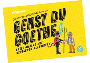 Produktbild von Playmobil 80289    Gehst du Goethe! Speed-Dating mit deutschen Klassikern (Folienverpackung)