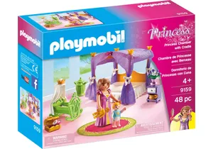 Produktbild von Playmobil 9159  Princess  Prinzessinnenzimmer mit Wiege