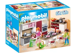 Produktbild von Playmobil 9269  City Life  Große Familienküche