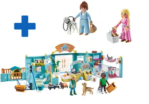 Produktbild von Playmobil PM2025E  myLife Bundle Tierhotel