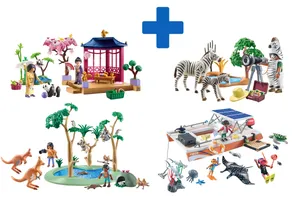 Produktbild von Playmobil PM2025F  Wiltopia Bundle Exotische Tiere
