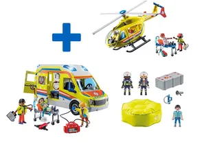 Produktbild von Playmobil PM2501B  City Life Bundle Rettungs-Team: Helden im Einsatz