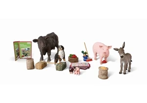 Produktbild von Schleich 97052  Farm World Adventskalender 2015 - Wettrennen auf dem Bauernhof