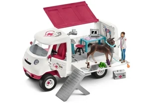 Produktbild von Schleich 42370  Horse Club  Mobil Tierarzt mit Hannover Fohlen