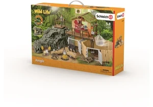 Produktbild von Schleich 42350  Wild Life  Dschungel Forschungsstation Croco