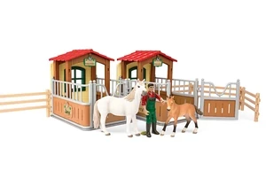 Produktbild von Schleich 72116  Farm World  Besuch im offenen Stall