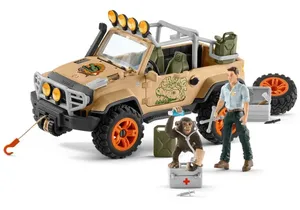 Produktbild von Schleich 42410  Wild Life  Geländewagen mit Seilwinde
