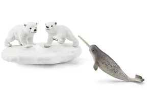 Produktbild von Schleich 42531  Wild Life  Eisbären-Rutschpartie