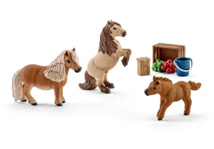 Schleich 41432 Farm World Mini Shetty Familie
