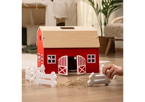 Schleich 42602 Farm World Großer Bauernhof aus Holz