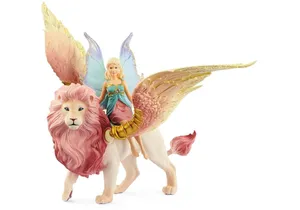 Schleich 70714 Bayala Elfe auf geflügeltem Löwe