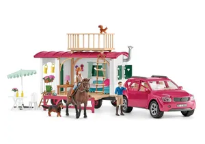 Schleich 72205 Horse Club Campingtrip mit dem Wohnwagen
