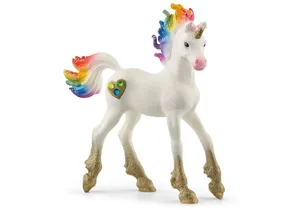 Schleich 70727 Bayala Regenbogeneinhorn, Fohlen