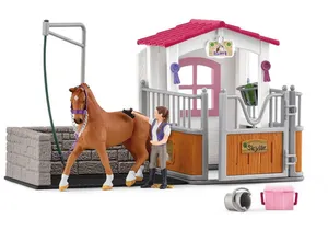 Schleich 72177 Horse Club Waschplatz mit Pferdebox