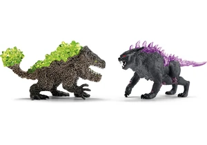 Produktbild von Schleich 70827  Eldrador Creatures  Schattenluchs vs. Felsbrecher