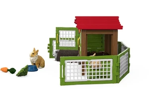 Schleich 42728 Farm World Kaninchenstall