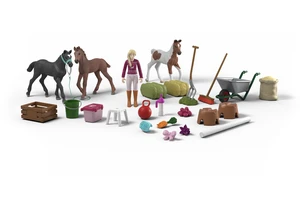 Produktbild von Schleich 99178  Horse Club Adventskalender 2025 - Weihnachtswunder Fohlenaufzucht