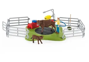 Schleich 42529 Farm World Kuh Waschstation